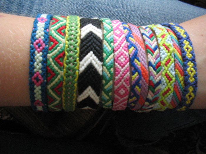 Плетение браслетов из ниток своими руками
